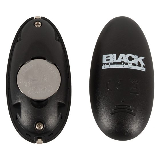 Black Velvet – akumuliatorinis, stumiantis analinis vibratorius (juodas)