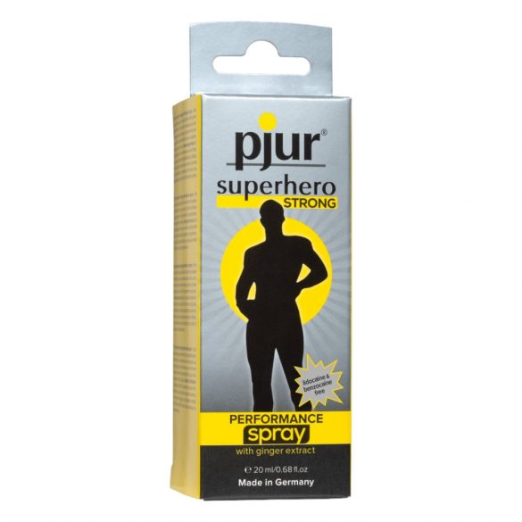 pjur Superhero STRONG - ejakuliacijos atidėjimo purškiklis (20ml) 