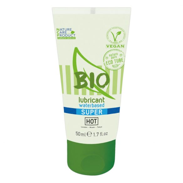 HOT Bio Super - veganiška vandens pagrindu pagaminta lubrikantas (50ml) 