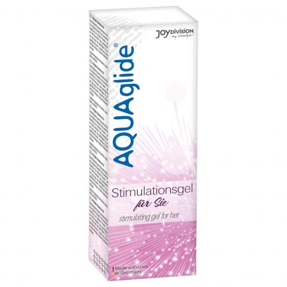 AQUAglide Stimulation - intymus gelis moterims (25 ml)