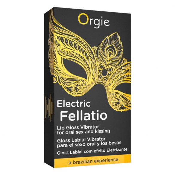 Orgie Electric Fellation - dilgčiojantis lūpų blizgesys (10ml) 