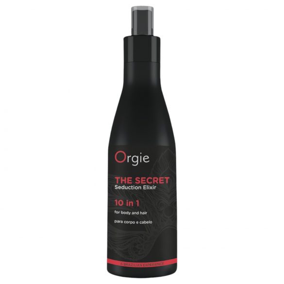 Orgie Secret Elixir - feromoninis kūno losjonas ir plaukų purškiklis moterims (200 ml)