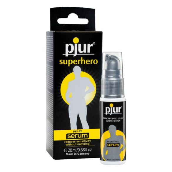 pjur Superhero - koncentruotas vėlinantis serumas (20ml) 