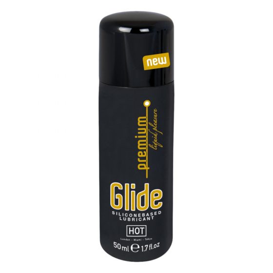 HOT Premium Glide - silikoninis lubrikantas (50ml)