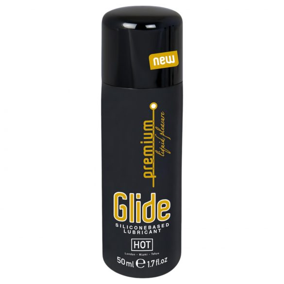 HOT Premium Glide - silikoninis lubrikantas (50 ml)