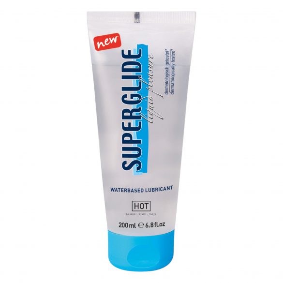 HOT Superglide - vandens pagrindu lubrikantas (200ml) 