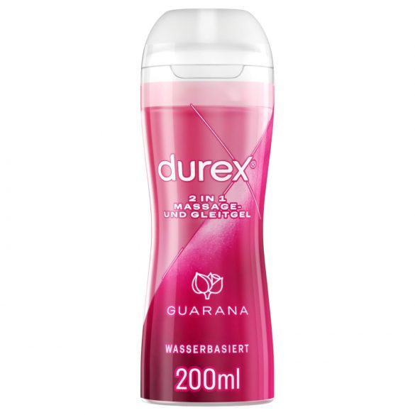 Durex Play 2in1 masažo aliejus - Guarana (200 ml)