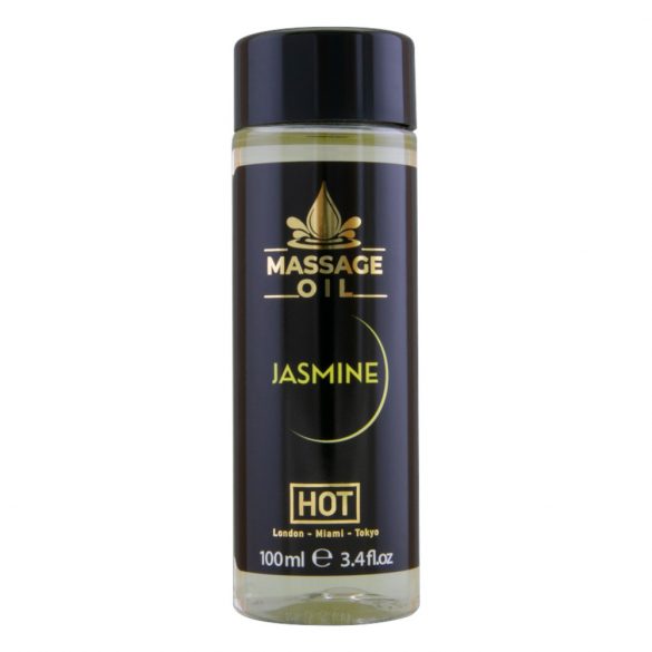 HOT odą puoselėjantis masažo aliejus - švelnus jazminas (100ml) 