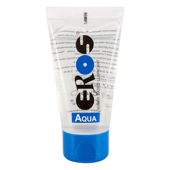 EROS Aqua - vandens pagrindu pagamintas lubrikantas (50ml)
