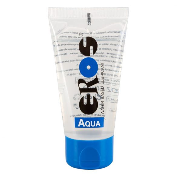 EROS Aqua - vandens pagrindu pagamintas lubrikantas (50ml) 