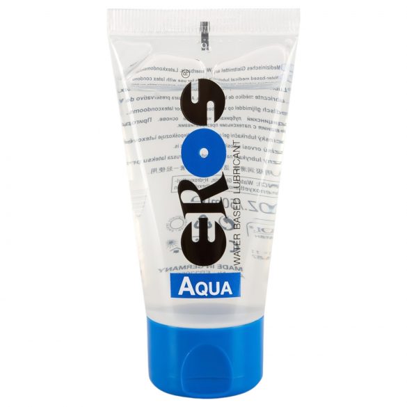 EROS Aqua - vandens pagrindu pagamintas lubrikantas (50 ml)