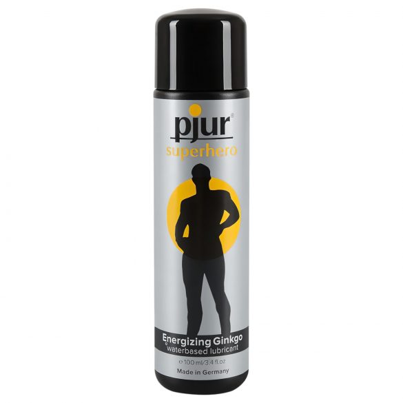 pjur superhero - energizuojantis lubrikantas vyrams (100 ml)