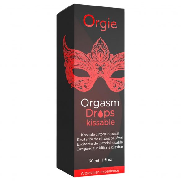 Orgie Orgasm Drops - klitoriui stimuliuojantis serumas moterims (30 ml)