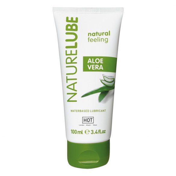 HOT NatureLube Aloe Vera - vandens pagrindo lubrikantas (100ml) 