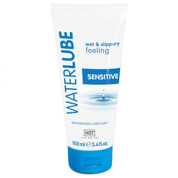 HOT WaterLube Sensitive - Alpių vandens pagrindo lubrikantas (100 ml)