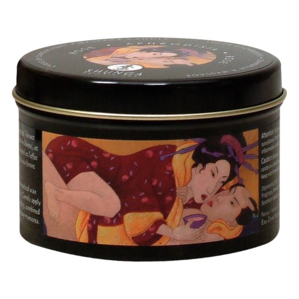 Shunga kūno žvakė - afrodiziakas - rožė (170ml) 