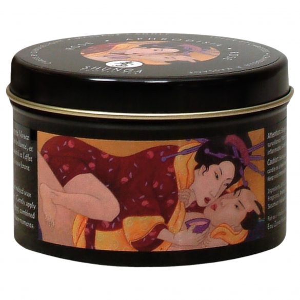 Shunga kūno žvakė - afrodiziakas - rožė (170ml) 