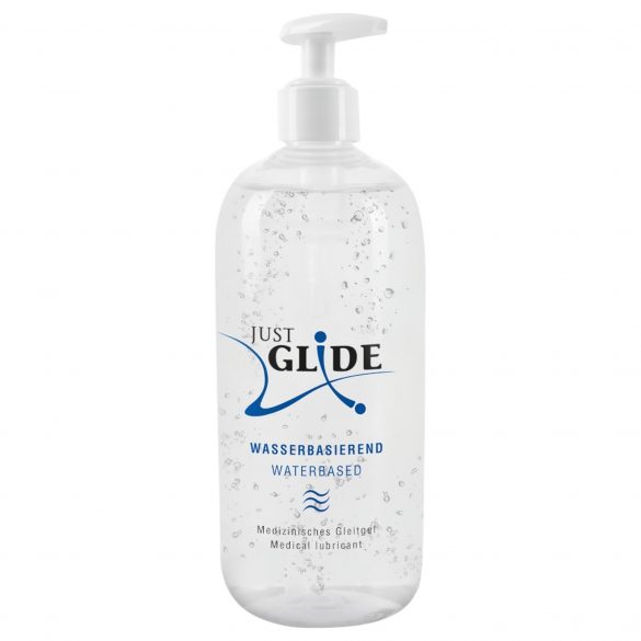 Just Glide vandens pagrindo lubrikantas (500ml) 