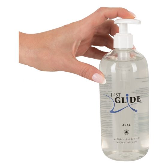 Just Glide Anal - vandens pagrindu pagamintas analinis lubrikantas (500ml)