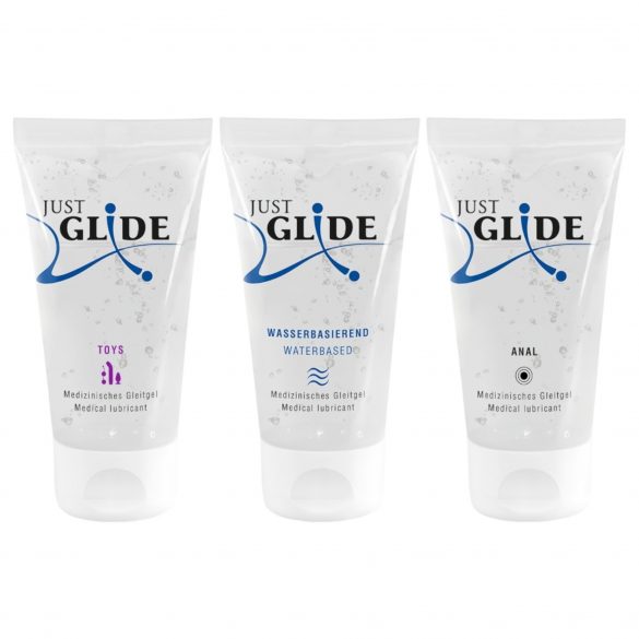 Just Glide lubrikantų rinkinys (3x50ml) 