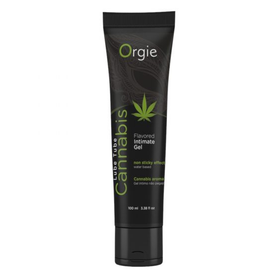 Orgie Cannabis - dilgčiojantis vandens pagrindu pagamintas lubrikantas (100ml)