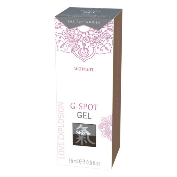 HOT Shiatsu G-taško stimuliacinis intymus gelis (15ml) 