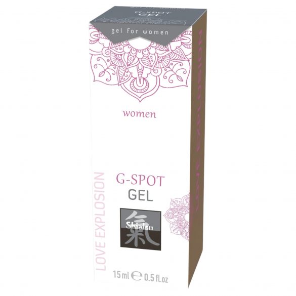 HOT Shiatsu G-Spot – G taško stimuliuojantis intymus gelis (15 ml)