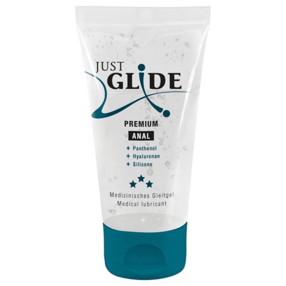 Just Glide Premium Anal - maitinamasis analinis lubrikantas (50 ml)