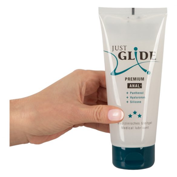 Just Glide Premium Anal - maitinantis analinis lubrikantas (200ml) 