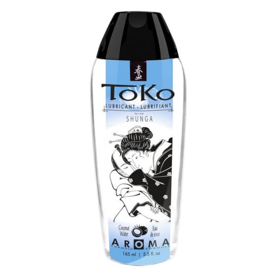 Shunga Toko - vandens pagrindu sukurtas lubrikantas su kokoso aromatu (165ml)