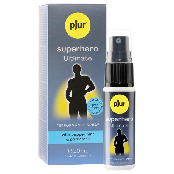 Pjur Superhero Ultimata - uždelsiamasis purškiklis (20 ml)