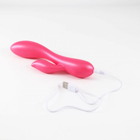 LP Jessica - išmanusis, atsparus vandeniui klitorio ir G taško vibratorius (metalo rožinė)