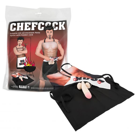 CHEFCOCK - Juokų prijuostė DIDYSIS VIRŠININKAS