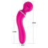 Lonely - 2in1 keičiama galvutė masažuoklis ir G-taško vibratorius (rožinis)