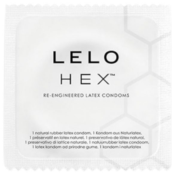 LELO Hex Original - prabangus prezervatyvas (1 vnt.) 