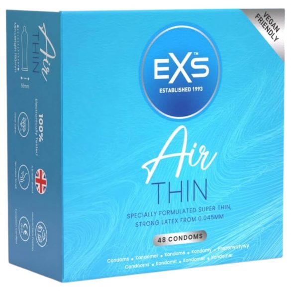 EXS Air Thin - lateksinės prezervatyvai (48 vnt.) 