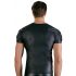 NEK - matiniu efektu, trumpų rankovių vyriški marškinėliai (juodi) - XL