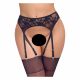 Cottelli - Lace Suspender Belt (Black) 