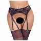 Cottelli - Lace Suspender Belt (Black) 