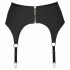 Cottelli - Matte Garter Belt (Black)  - M