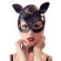 Bad Kitty - dirbtinės odos, su akutės ir ausimis, blizgus juodas (S-L)