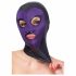 Bad Kitty - shiny suction mask (purple-black) 