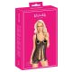 Kissable - atviras babydoll su kelnaitėmis (juoda)  - L/XL