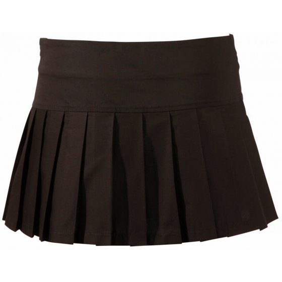 Cottelli - Klostuotas mini sijonas (juodas) - XL