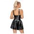 LATEX - mini suknelė su raukiniais (juoda)  - XL