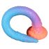 OgazR XXL Eel - fluorescencinė analinė dildo - 47 cm (rožinė) 