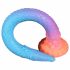 OgazR XXL Eel - fluorescencinė analinė dildo - 47 cm (rožinė) 