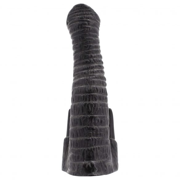 AnimSkylė Dramblys - elefanto straublys dildo - 18cm (juoda) 