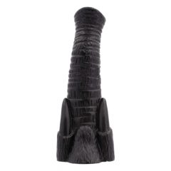   AnimSkylė Dramblys - elefanto straublys dildo - 18cm (juoda)