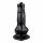 Animalinis draugužis - šuns varpos dildo - 12cm (juoda) 